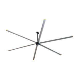 Ventilateur de plafond industriel HVLS de 10 pieds, grande ventilation solaire pour les fermes, les espaces commerciaux, similaire aux ventilateurs Big Ass - Product Image 3