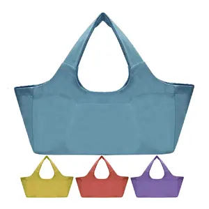 Großhandel Hot Sale Top Qualität Langlebig Recycelt Cross Body Großes Volumen Bunte Frauen Custom Einkaufstasche für Yoga matte