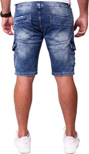 Hosen cách quần short jeansshorts L Ống mỏng mùa hè phù hợp với RS-2099 sommer-sweathose trong jeansoptik L căng denim người đàn ông móc - Product Image 3