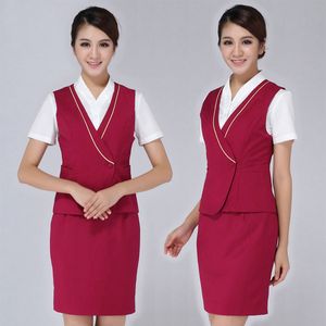 Uniformes de <span class=keywords><strong>azafata</strong></span> de aviación, uniformes de <span class=keywords><strong>azafata</strong></span> de nuevo estilo, uniformes de <span class=keywords><strong>azafata</strong></span>, traje de recepción de Hotel - Product Image 4
