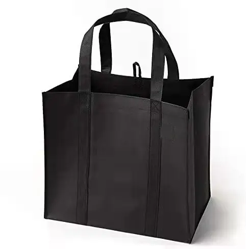 Recyc; Led özel Logo olmayan dokuma alışveriş çantası toptan market alışveriş çantası