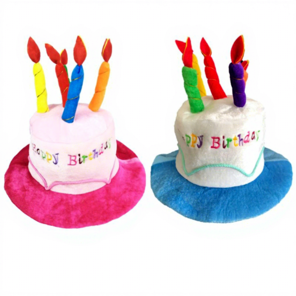 Dos tipos de sombreros de cumpleaños: envío aleatorio