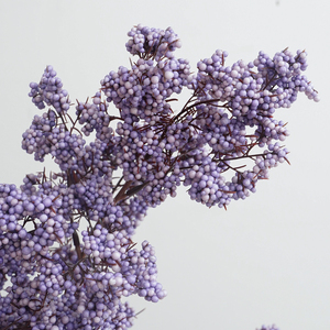 Branche de baies artificielles séchées violettes de 89 cm, en mousse, pour décoration de mariage, vase, hôtel, <span class=keywords><strong>fleuriste</strong></span> - Vente en gros - Product Image 3