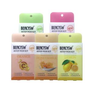 Juego de sal de baño y pedicura para el cuidado orgánico de los pies <span class=keywords><strong>Spa</strong></span> de 4 Pasos para uso doméstico Etiqueta privada para el cuidado de la piel - Product Image 4