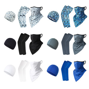 Unisex Ice Silk Triangular Scarf With Upf 50 Sun Protection For <b>Sports</b> Cycling And Outdoor Activities - Product Image 3