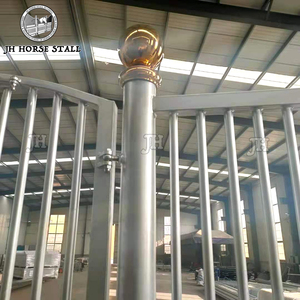 Horse Stable Stall Design Scheune liefert solide mobile Stall Aluminium legierung Hay Feeder Horse Stall - Product Image 6