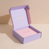 Nouvelle boîte d'expédition portable en kraft écologique 2026, imprimée recto-verso, étanche, avec option de gaufrage pour emballage cadeau et artisanat