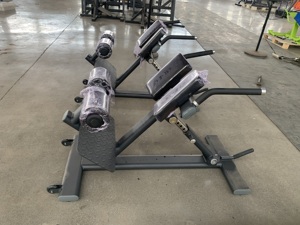 <span class=keywords><strong>Chaise</strong></span> <span class=keywords><strong>romaine</strong></span> en métal durable Commander GM60A pour salle de sport commerciale avec dispositifs de sécurité pour l'entraînement musculaire - Product Image 5