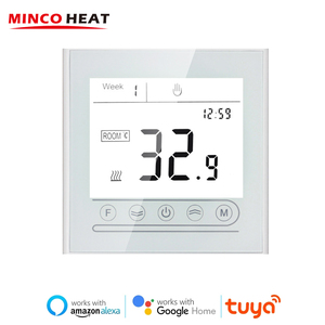 <span class=keywords><strong>Thermostat</strong></span> de chauffage par le sol Contrôleur de température <span class=keywords><strong>intelligent</strong></span> plein écran pour <span class=keywords><strong>Alexa</strong></span> - Product Image 1