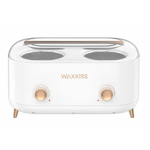 Best Selling Us Uk Eu Au Plug Dubbele Pot Wax Machine Groothandelsprijs Ontharingswasverwarmer Warmer Voor Verkoop