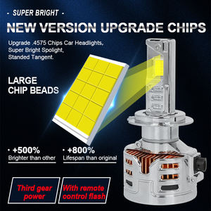 Haute puissance 300w 12000lm Trois tubes en cuivre Télécommande H7 H11 9005 9006 H4 <span class=keywords><strong>Ampoule</strong></span> <span class=keywords><strong>LED</strong></span> de voiture H7 <span class=keywords><strong>Ampoule</strong></span> de phare <span class=keywords><strong>LED</strong></span> automobile - Product Image 4