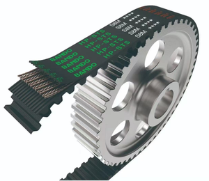Courroie de distribution en caoutchouc <span class=keywords><strong>BANDO</strong></span> S2M S3M S5M S8M XL <span class=keywords><strong>L</strong></span> H T5 T10 pour imprimeries fermes Construction Industries OEM personnalisé - Product Image 1