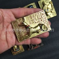 Yijia Comercio exterior: Mito egipcio Anubis Imán tridimensional Imanes de nevera, Recuerdos de Oriente Medio, Handicr