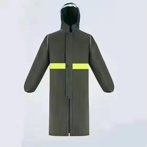 Ensemble imperméable et pantalon <span class=keywords><strong>de</strong></span> <span class=keywords><strong>pluie</strong></span> en PVC, épaissi, protection contre les fortes pluies, pièces séparées, homme XL, style occidental, pour le cyclisme, le travail en extérieur - Product Image 6