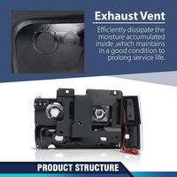 Pièces automobiles, éclairage haute luminosité, phares LED étanches pour Chevrolet Silverado 1994-1998