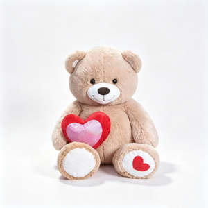 Oso de peluche personalizado con forma de corazón, oso de peluche, oso de peluche con corazón, oso de peluche de peluche. - Product Image 3