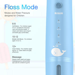 USB portatile ricaricabile elettrico elettrico per bambini Cordless di plastica per la pulizia dei denti acqua Flosser per uso domestico Hotel bambino - Product Image 2