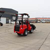 H180 Attraktiver Elektro-Radlader 600kg 800kg EPA Euro5 Mini-Radlader für Garten, Hof und Landwirtschaft