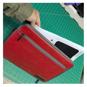 Bolsa de Mensajero para Portátil BereBere de Gran Capacidad, Carpeta de Archivos A4, Bolsa de Documentos de Cuero PU Personalizable y Convertible - Product Image 6