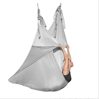 Yueda 5* 2,8 Meter Breite Hochwertiges Nylon Anti-Rutsch Flugyoga-Bett Low Stretch Aerial Yoga Hängematte Set
