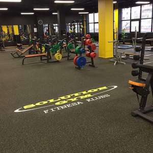 Phòng Tập Thể Dục Trong Nhà Sàn Gạch Cao Su Máy Chạy Bộ Mat/Sân Chơi Phòng Tập Thể Dục Cao Su Thảm/Cách Âm Phòng Tập Thể Dục Cao Su Thảm Cuộn - Product Image 6