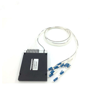 อุปกรณ์ CWDM/DWDM/LAN WDM โมดูล CWDM 8 ช่อง แบ่งความยาวคลื่น กล่อง ABS แบบใยแก้วนำแสง SC Mux Dem - Product Image 1