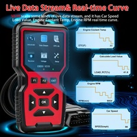 Lecteur de codes de diagnostic OBD2 V519 pour voiture, outil de diagnostic moteur, lecteur de codes de panne DTC, effacement des données en temps réel, testeur de diagnostic automatique pour la réparation de véhicules