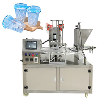 Machine à sceller les gobelets en plastique pour pudding, gelée, yaourt et glaçons, automatique