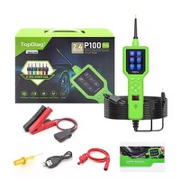 Vente chaude TopDiag P100 Pro Sonde de puissance Nouvelle génération Testeur de circuit intelligent Outil de réparation Scanner de voiture automobile TopDiag P100 Pro