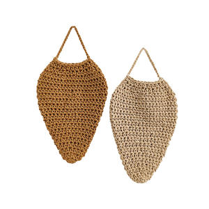 Deterrente Finto per Vespe <span class=keywords><strong>e</strong></span> Calabroni da Appendere per Esterni, Decorazione a Forma di Nido di Vespe all'Uncinetto per Patio, Grondaie <span class=keywords><strong>e</strong></span> Frutteti - Product Image 3