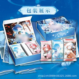 Tarjetas Coleccionables de Genshin Impact, Serie Ur, 18 Estilos, Tema Electro Girl, Tarjetas de Cartón Hechas en China para Coleccionistas Jóvenes - Product Image 5