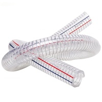 Tuyau de nettoyage en spirale renforcé de fil d'acier en PVC