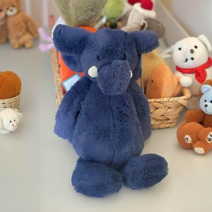 Pre-ordene al Peluche <span class=keywords><strong>de</strong></span> Elefante Azul Bashful <span class=keywords><strong>de</strong></span> Jelly Cats, Ultra Suave, para Recién Nacidos, Compañero <span class=keywords><strong>de</strong></span> Sueño Relajante con Pelaje Sedoso - Product Image 5