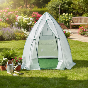 Serre de jardin portable <span class=keywords><strong>pour</strong></span> plantes, type tipi, avec bâche renforcée - Product Image 1