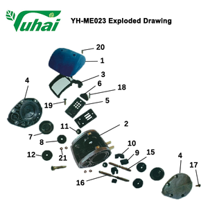 O salão de ordenha agrícola do equipamento agrícola parte ordenha o pulsador, vaca ordenha a máquina - Product Image 4