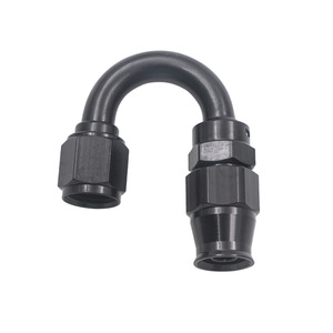 Raccord de tuyau PTFE pour refroidisseur d'huile RACING AN, en alliage d'aluminium 6AN, pivotant à 90 degrés, pour amélioration automobile - Product Image 5