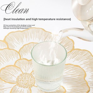 Napperons de Noël Zifeifan de luxe modernes réutilisables en PVC, imperméables, pour <span class=keywords><strong>d</strong></span>écorations de table de fêtes, <span class=keywords><strong>d</strong></span>îners, forme irrégulière, épaisseur 1,5 mm - Product Image 3