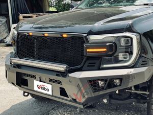 Camion tout-terrain 4X4 voiture 4x4 accessoires acier avant pare-chocs arrière barre anti-choc pour Ford Ranger T6 T7 T8 T9 2016 <span class=keywords><strong>2022</strong></span> 2023 - Product Image 4