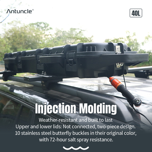 Accessoires pour voitures tout-terrain 4x4, réservoir <span class=keywords><strong>d</strong></span>'<span class=keywords><strong>eau</strong></span> de 40L pour le toit de la voiture, facile à nettoyer, réservoir <span class=keywords><strong>d</strong></span>'<span class=keywords><strong>eau</strong></span> pour la douche sur le toit de la voiture - Product Image 4