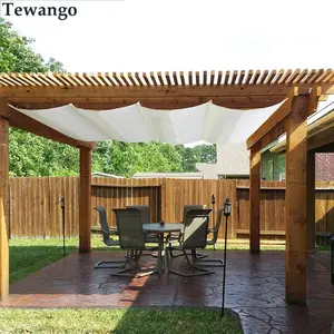 Телескопическая волнистая Солнцезащитная сетка «сделай сам» 3 м x 3 м для дома и сада, навес, навесы, Солнцезащитная сетка для бассейна