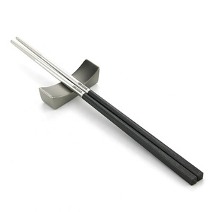 Ultra Light Outdoor <b>Camping</b> Tableware with <b>Storage</b> Bag Travel Cutlery Portable Utensils Titanium Chopsticks - Product Image 4