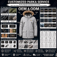 Haute qualité femme hiver coupe-vent veste Logo personnalisé manteau col à capuche décontracté imperméable chaud manteau tissé fourrure ligne caractéristiques