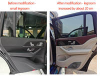 Untuk Mercedes GLS SUV Set Lengkap Trim Interior Mobil Model Kit Upgrade Dashboard Bahan Plastik ABS Langsung Dari Pemasok