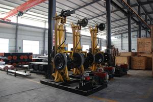 농장 사용 100 메터 200 메터 전기 모터 휴대용 인도 미니 드릴 드릴링 리그 기계 물 잘 판매 - Product Image 3