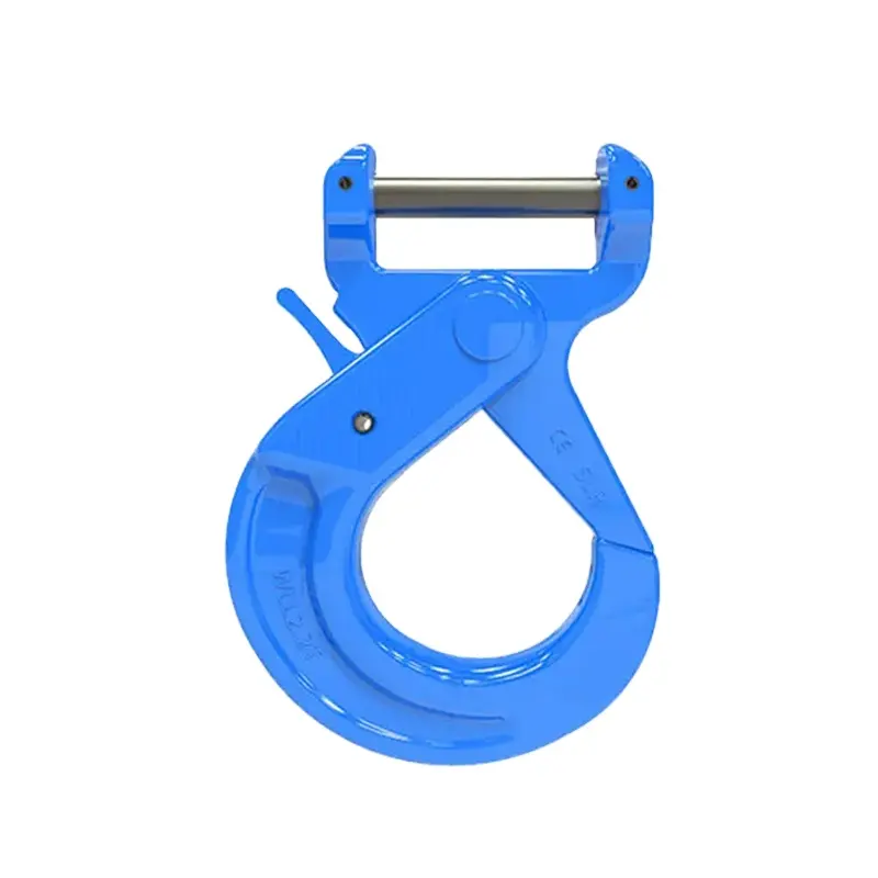 HLM Super supplier hot sale grade 80 clevis self-locking safety hook for lifting