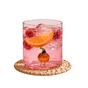 Verres à whisky en borosilicate faits à la main de 360 ml, sans plomb, pour eau et jus, vente en gros - Product Image 2