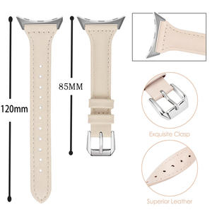 Bracelet de remplacement en cuir véritable Upro Slim pour Google Pixel Watch 4 45 mm 41 mm, accessoires de montre tendance pour femmes - Product Image 2