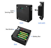 Serrure de tiroir intelligente TTlock, contrôle par application, serrure électronique pour armoire, serrure de tiroir sans clé avec carte RFID pour armoire, casier, vente en gros OEM