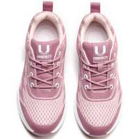 Chaussures de sécurité sportives pour femmes CE de haute qualité, respirantes, à embout d'acier, en maille volante, avec coussin d'air, antidérapantes, légères, pour automne, hiver et été