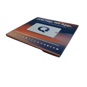 Custom Tear-Off Paperboard Credit <b>Card</b> Holder VIP Gift Box High-End Rectangle <b>Folder</b> Four-Color Printing Glossy Lamination - Product Image 5